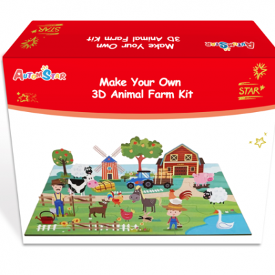 AT-RB005 Make Your Own 3D Animal Farm Kit
