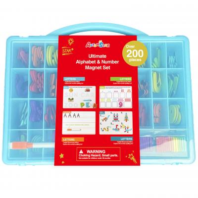 Kids Ultimate ABCs & 123s Magnet Set